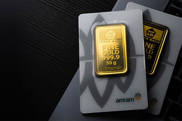 Emas Antam 2 September Turun ke Rp2.009.000 per gram