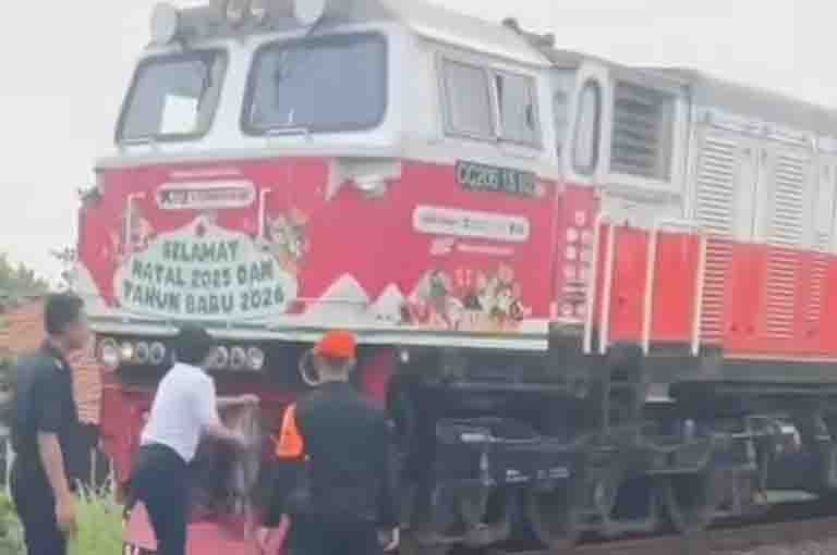 Tiga Pelajar Tewas Tertemper KA Argo Merbabu di Batang
