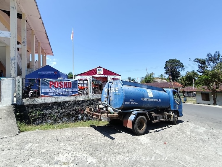 Kemensos Suplai Kebutuhan Korban Banjir Bandang Nagekeo NTT